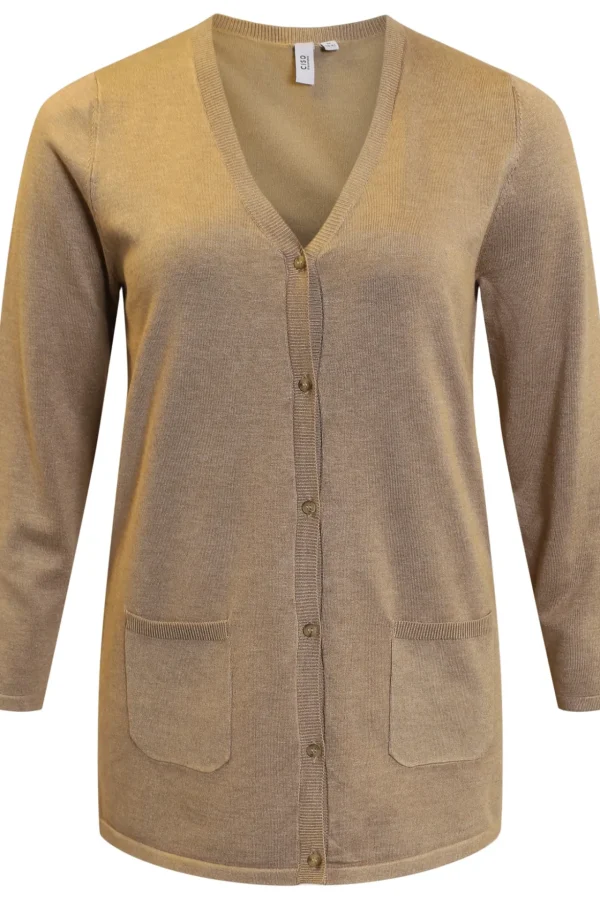 Basic Cardigan - Coconut Melange