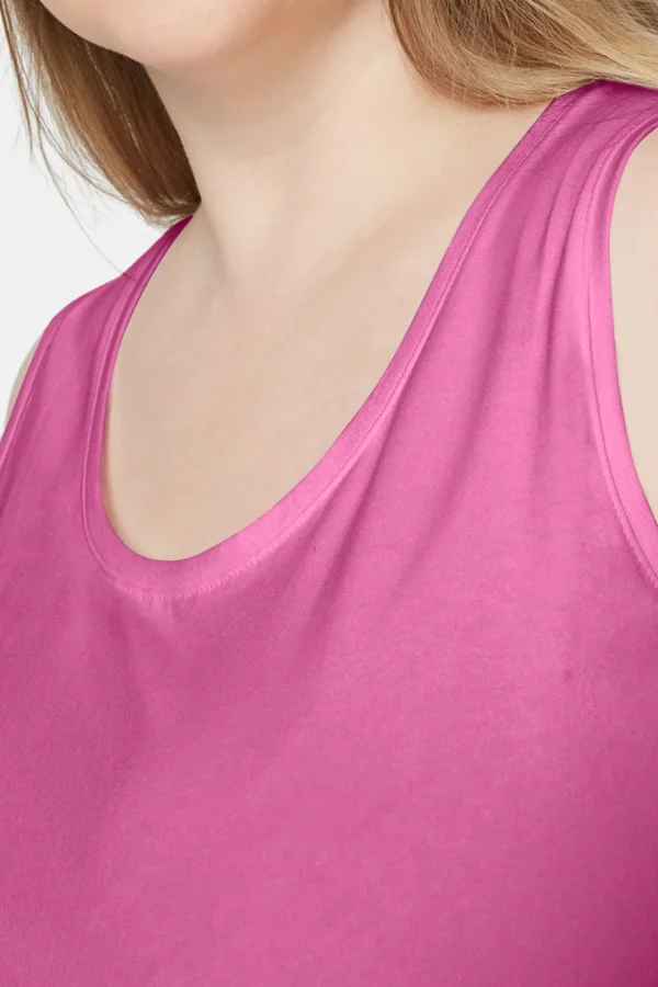 Basis A-formet Top - Strawberry Pink