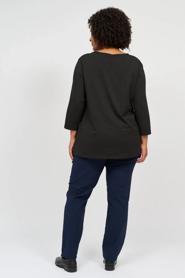 Basis Bengalin-bukser Med 5 Lommer - Midnight Blue