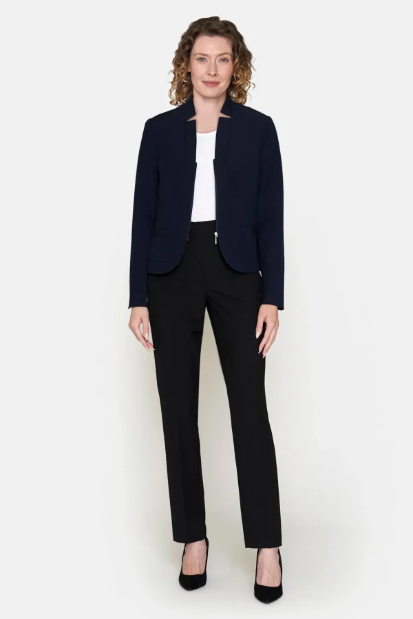 Blazer med Lynlås - Navy