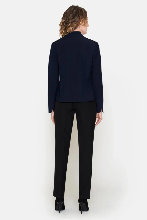 Blazer med Lynlås - Navy