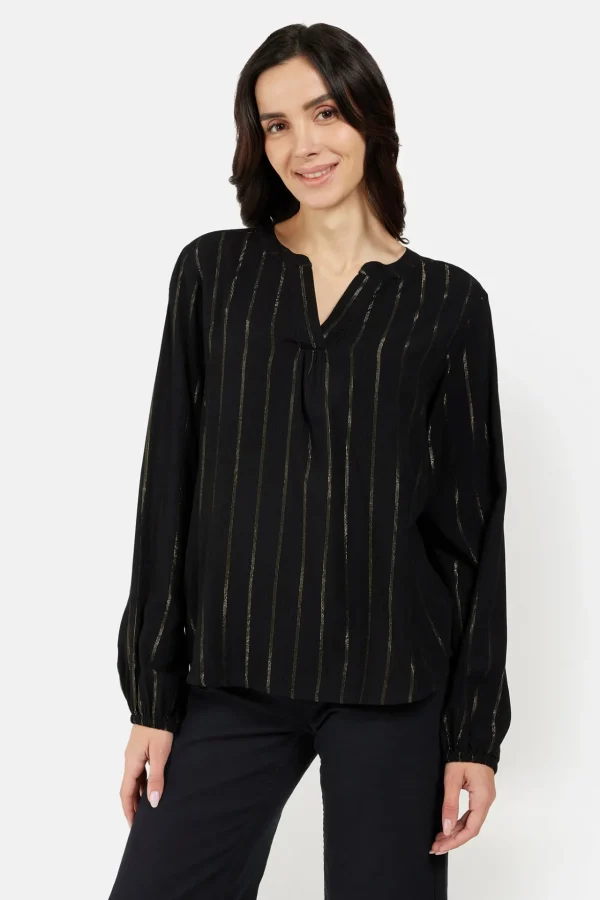 Bluse - Black mix