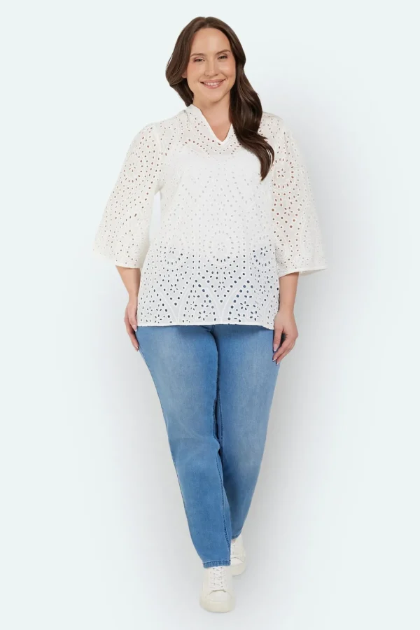 Bluse - Hvid