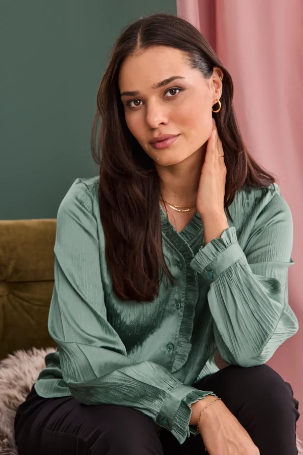 Bluse - Jade Green