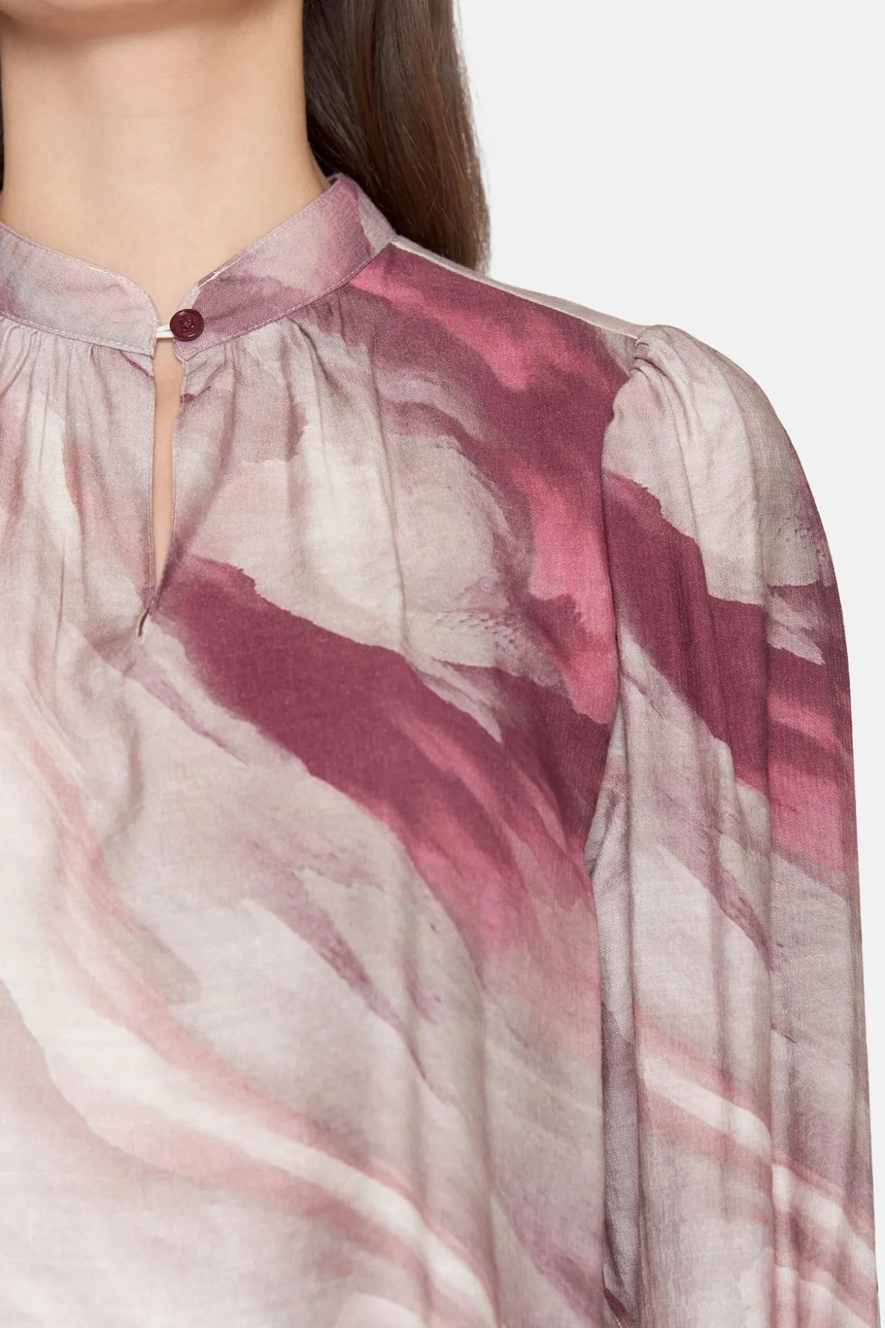 bluse__mrk_pink_mix_1.webp Bluse - Mørk Pink Mix