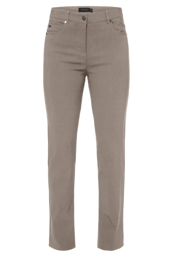 Buks, 5-lommet, Madelaine - Sand - Straight fit