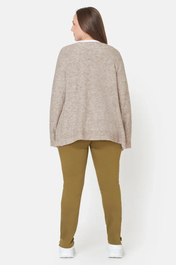 Cardigan - Beige Melange