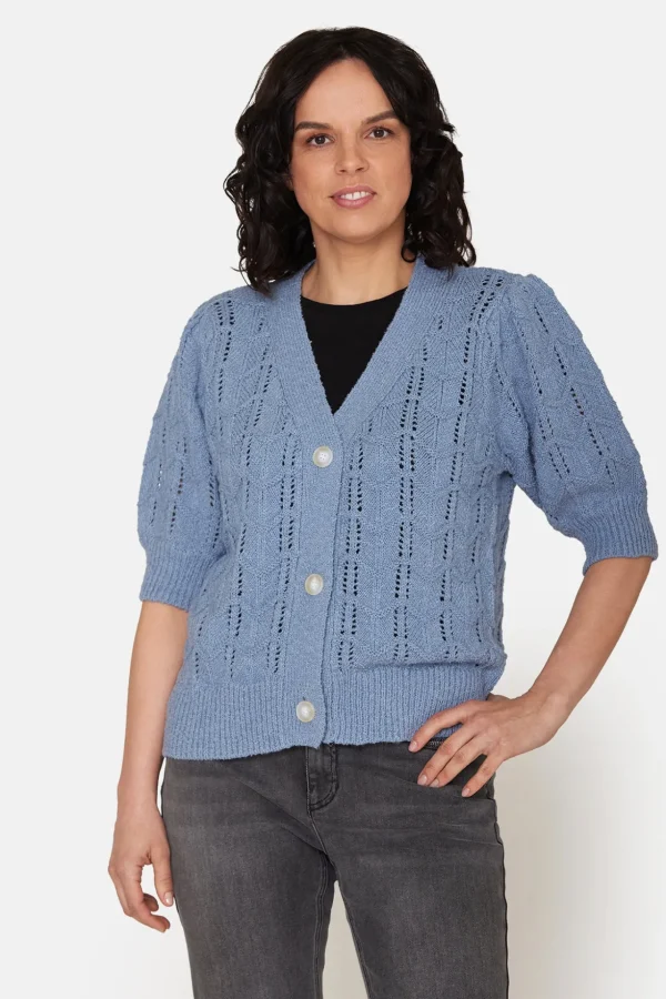 Cardigan - Faded Blue