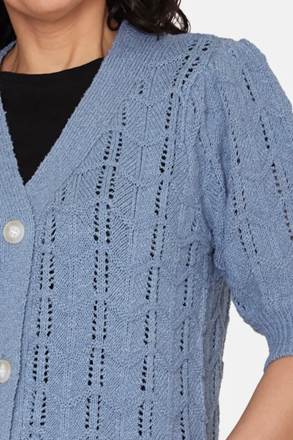Cardigan - Faded Blue