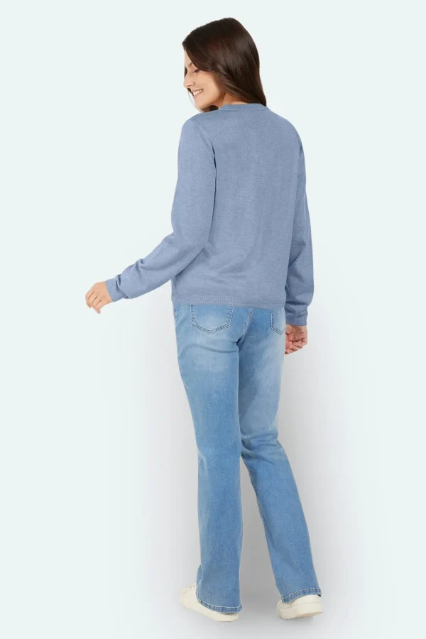 Cardigan - Forever Blue Melange