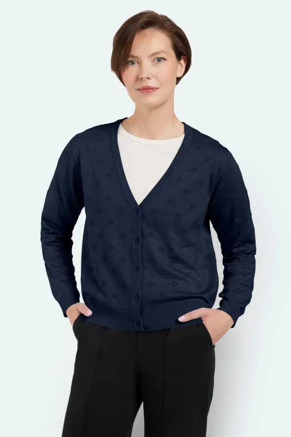 Cardigan - Navy