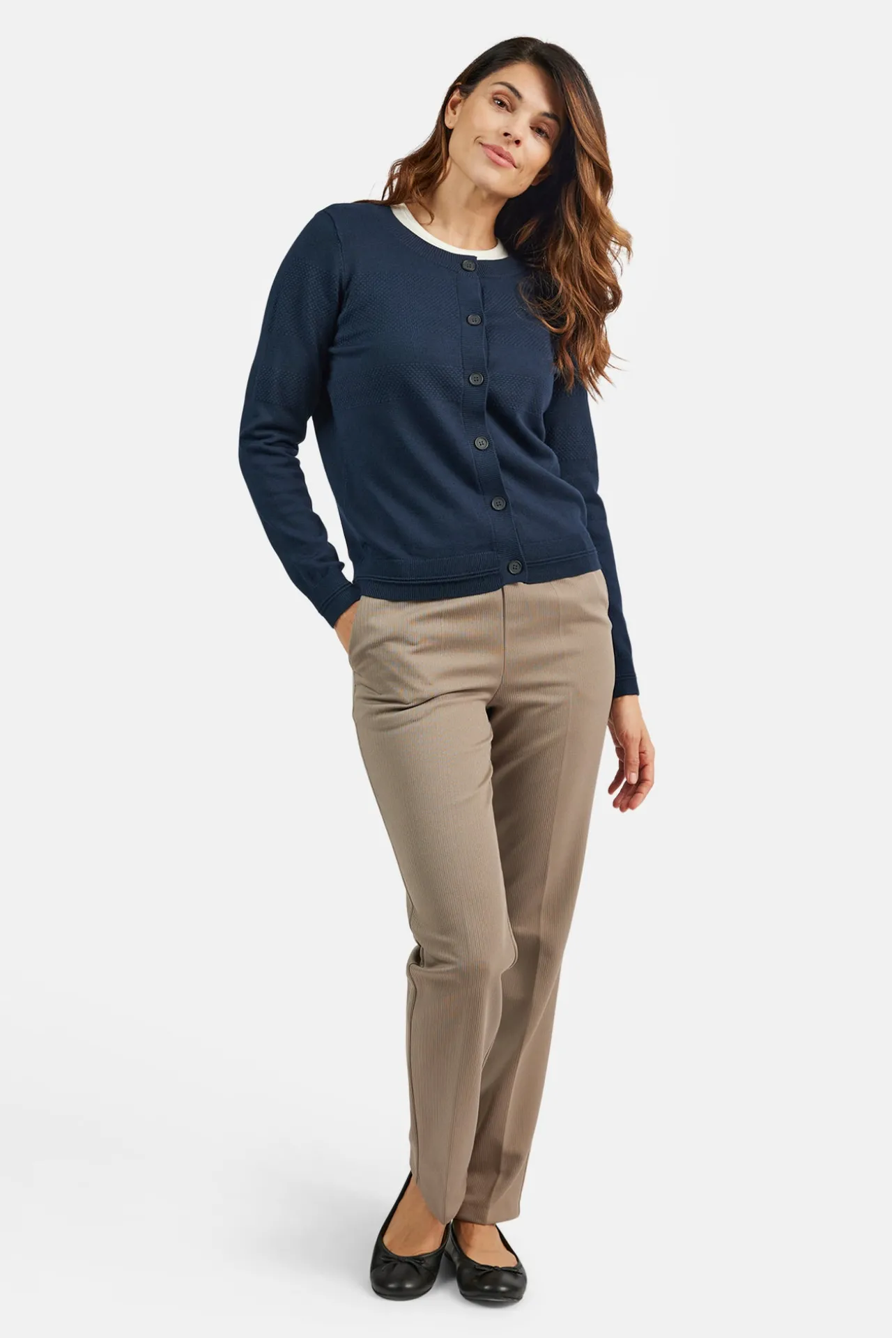 cardigan_ohals__navy_1.webp Cardigan O-hals - Navy