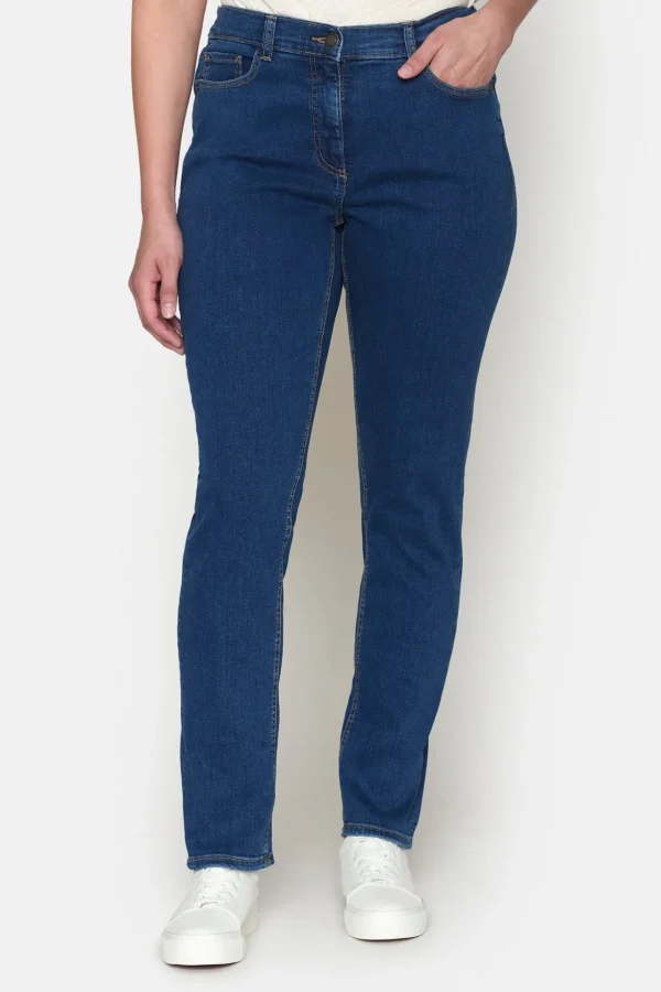 Elisabeth Jeans - Blue denim - Curvy fit