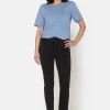 Jeans Jane - 7/8, 5 lommet model - Mørk grå denim