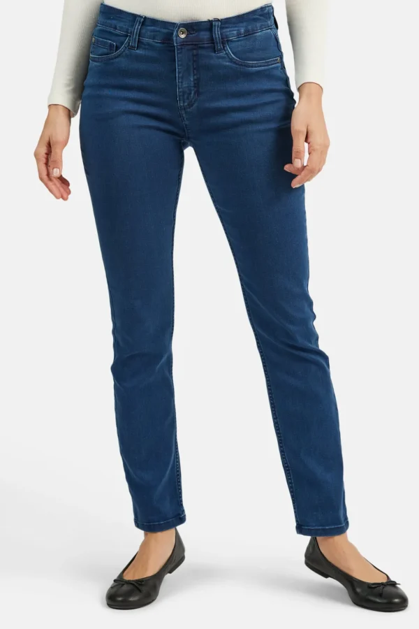 Jeans Jane - 5 lommet model - Mørk blå