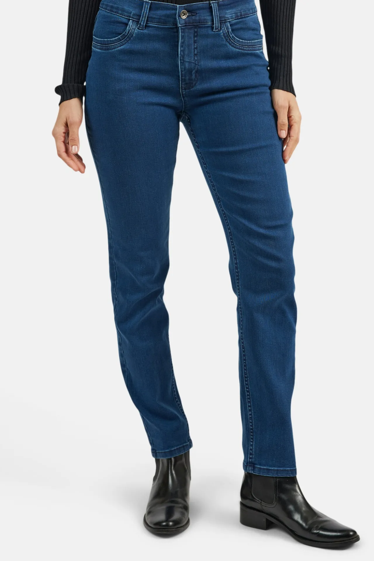 jeans_joyce__smalle_ben___0.webp Jeans Joyce - Smalle ben - Mørk blå
