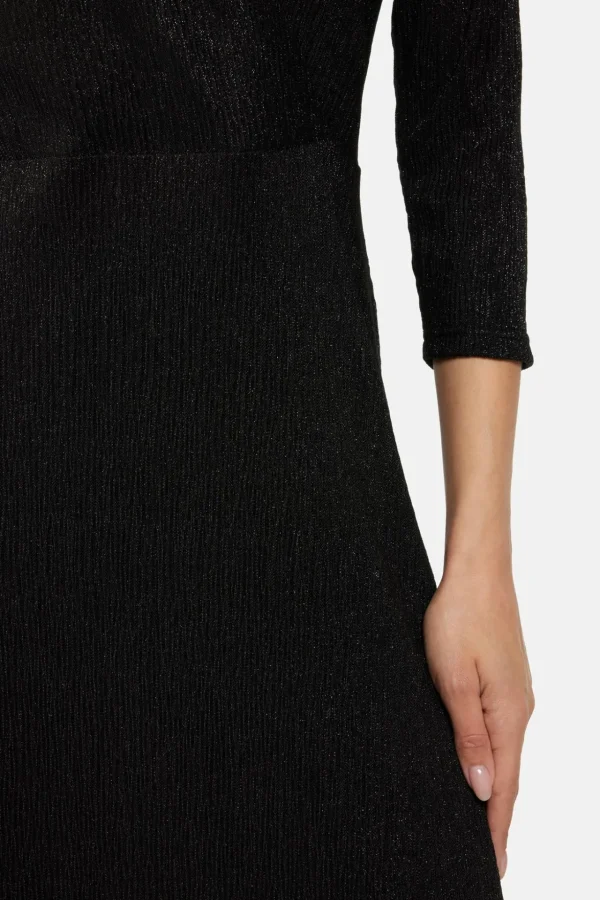 Kjole - Black Lurex