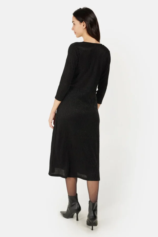 Kjole - Black Lurex