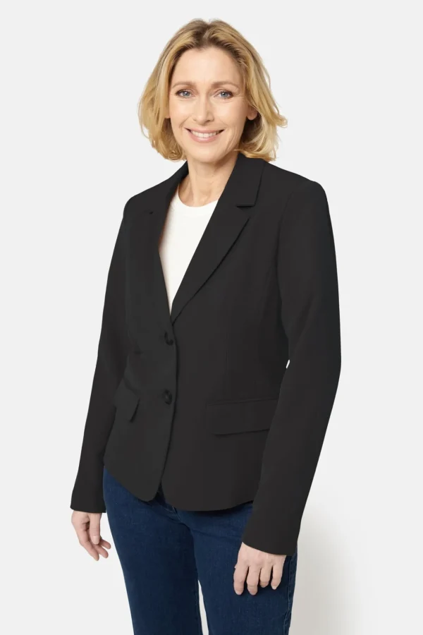 klasisk blazer - Sort