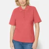Polo-t-shirt - Coral