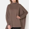 Poncho - Taupe Melange
