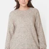 Pullover - Beige Melange