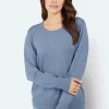 Pullover - Forever Blue Melange