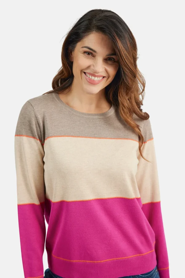 Pullover - Fuchsia Red