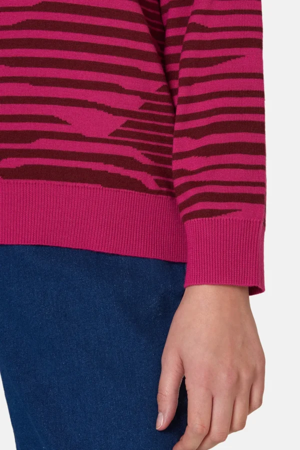 Pullover - Fuchsia Red