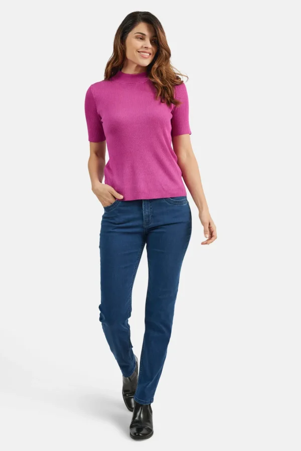 Pullover - Fuchsia Red