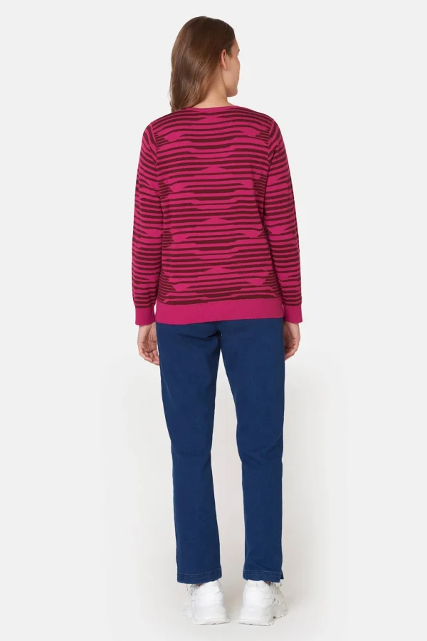 Pullover - Fuchsia Red