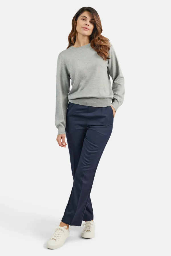 Pullover - Light Grey Melange