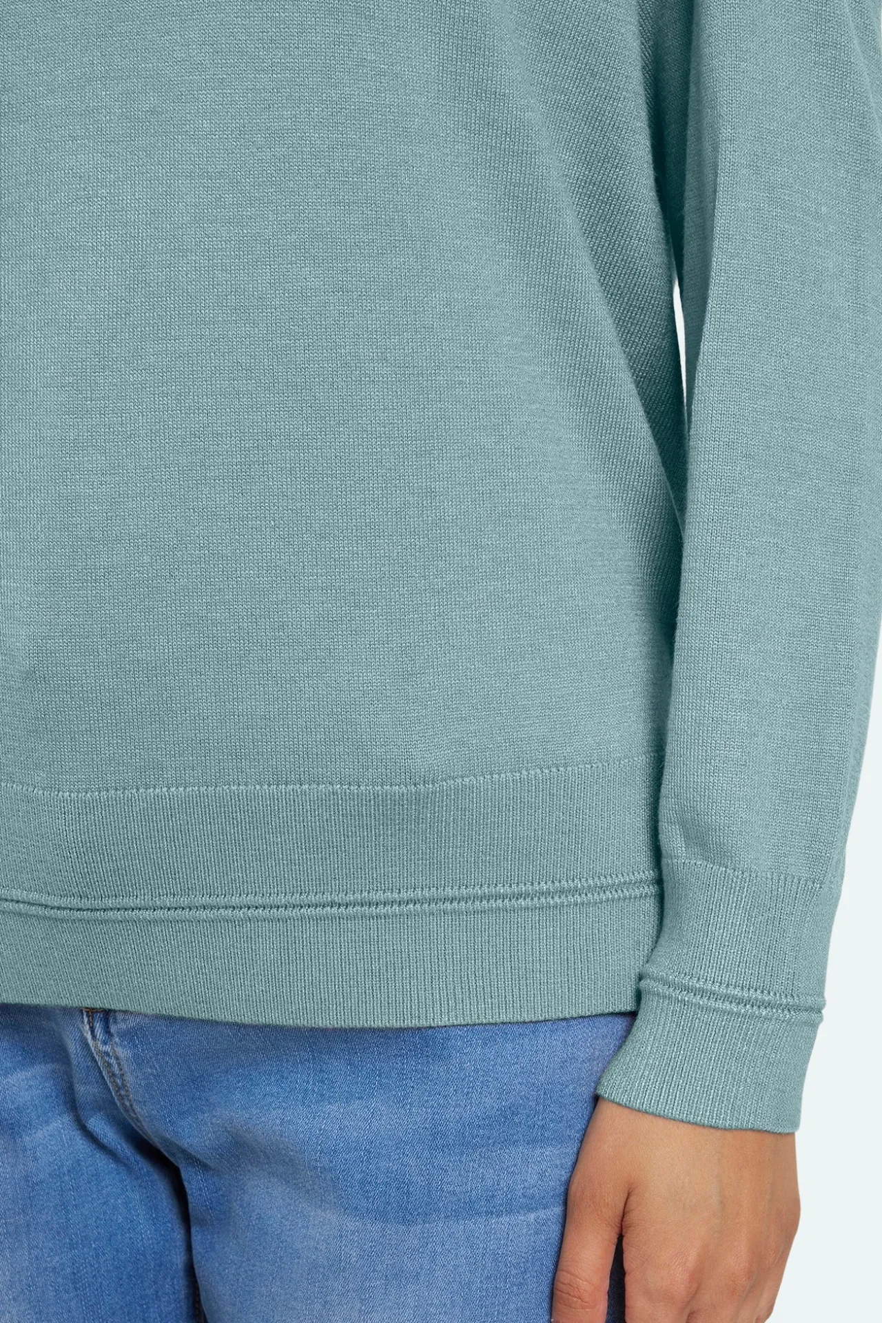 pullover__sea_green_melan_1.webp Pullover - Sea Green Melange