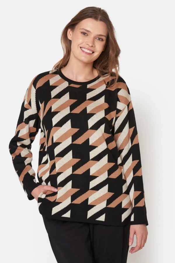 Pullover - Sort