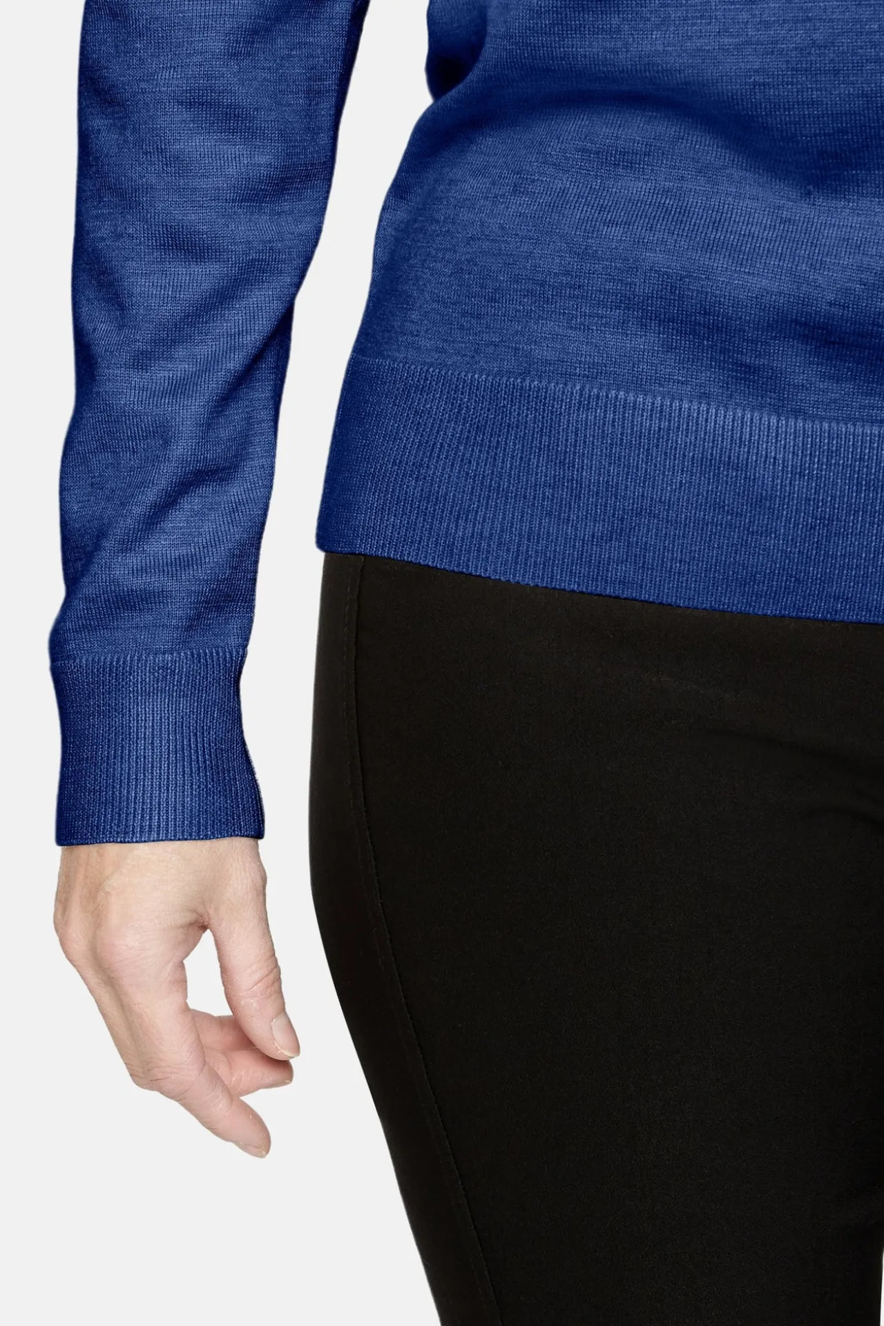 pullover_ohals__bl_1.webp Pullover O-hals - Blå