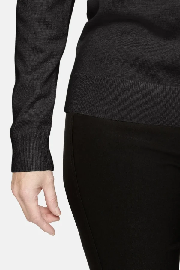 Pullover O-hals - Black