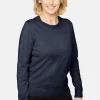 Pullover O-hals - Midnight Blue