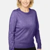 Pullover O-hals - Violet