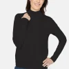 Pullover Rullekrave - Black