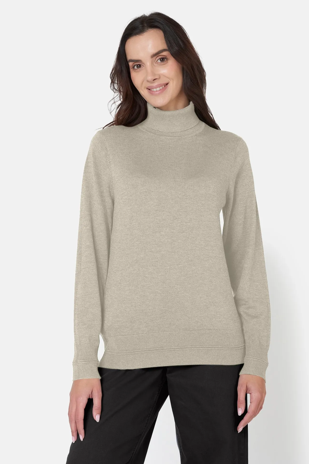 pullover_rullekrave__rain_0-1.webp Pullover Rullekrave - Rainy Day Melange
