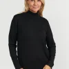 Rullekrave Pullover - Black