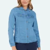 Shirtjacket - Washed Blue