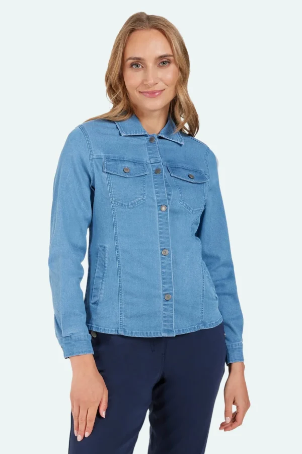 Shirtjacket - Washed Blue