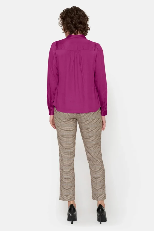 Skjorte - Fuchsia Pink