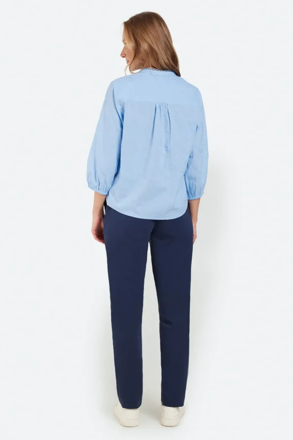 3/4 Sleeve Blouse - Oxygen