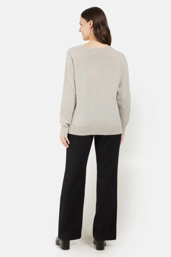 Strik pullover - Beige