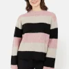 Strik pullover - Rosa Mix