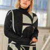 Strik pullover - Sort