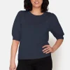 Sweater Kortærmet - Navy