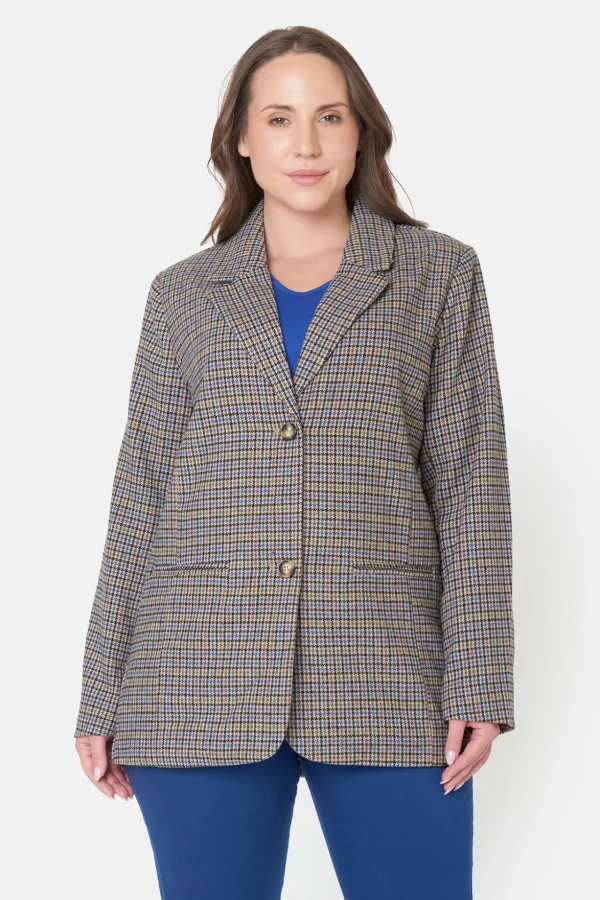 Ternet blazer - Brun